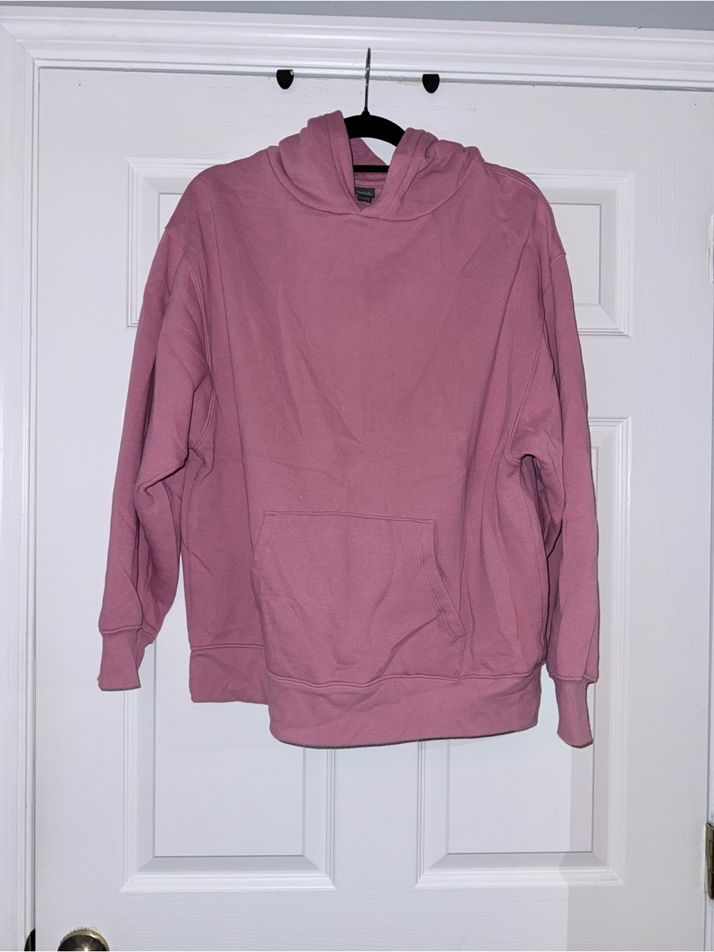 Wild Fable Women's Dusty Rose Oversized Fleece Lined Hoodie